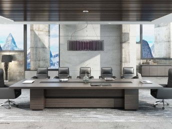 上海會議桌生產廠家 免費定制方案與五年質保，辦公用品一站式服務